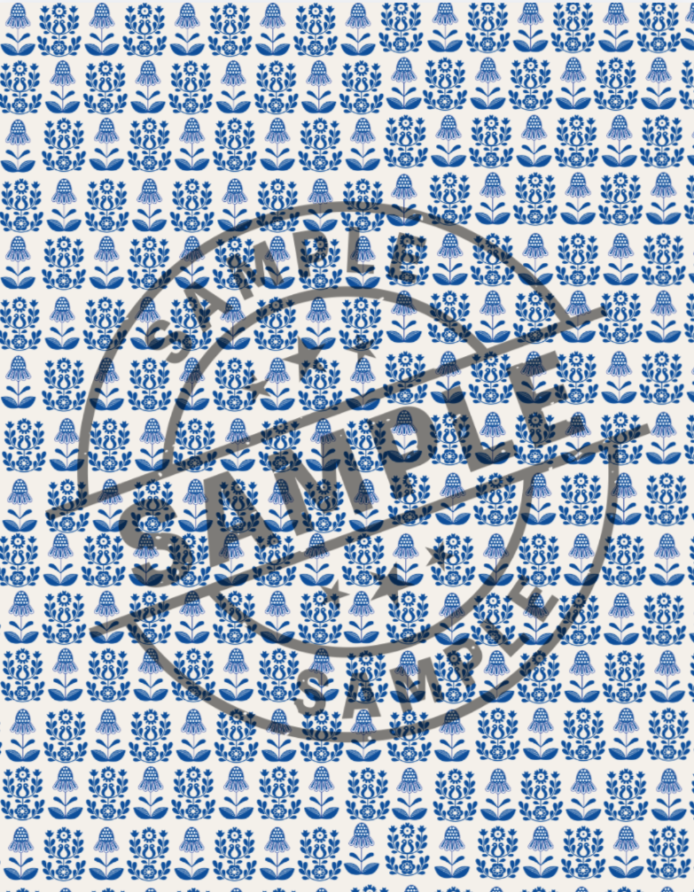 Water Soluble Polymer Clay Transfer - DANISH FLORAL